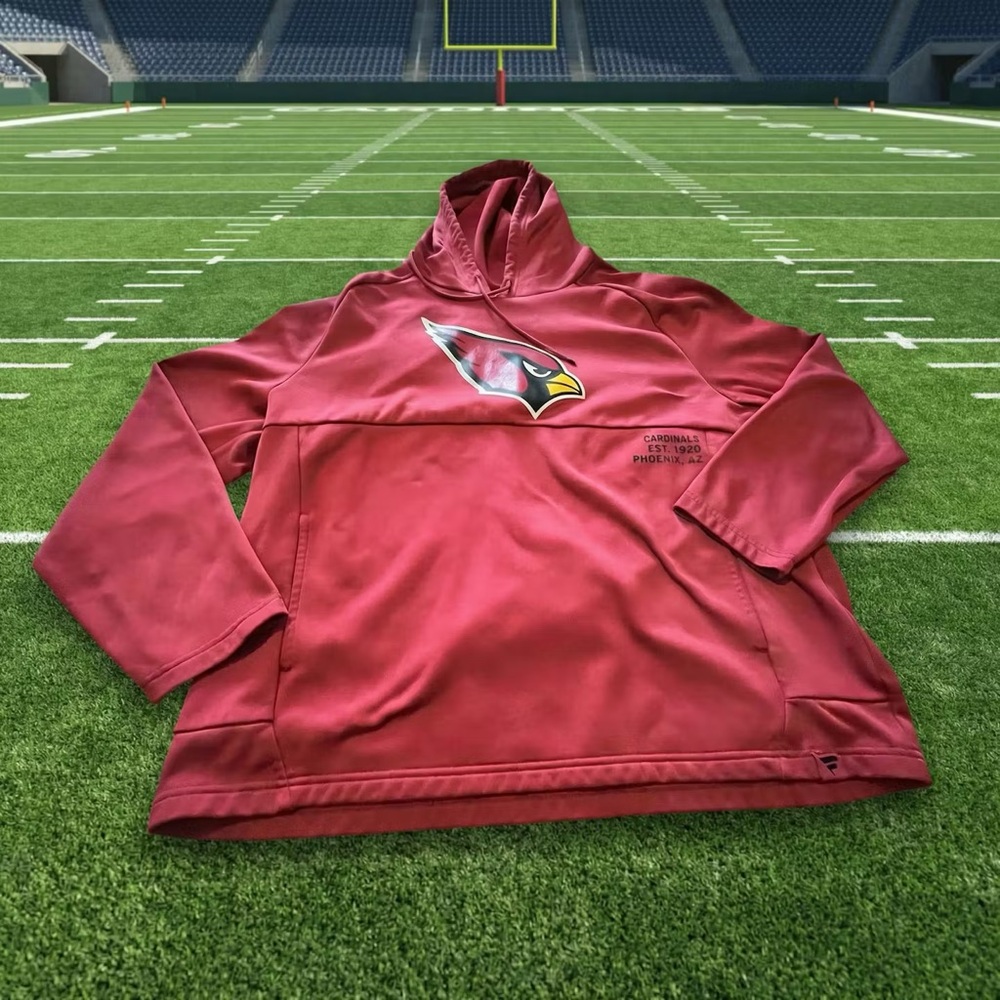 Fanatics Red Arizona Cardinals Hoodie with Team Logo